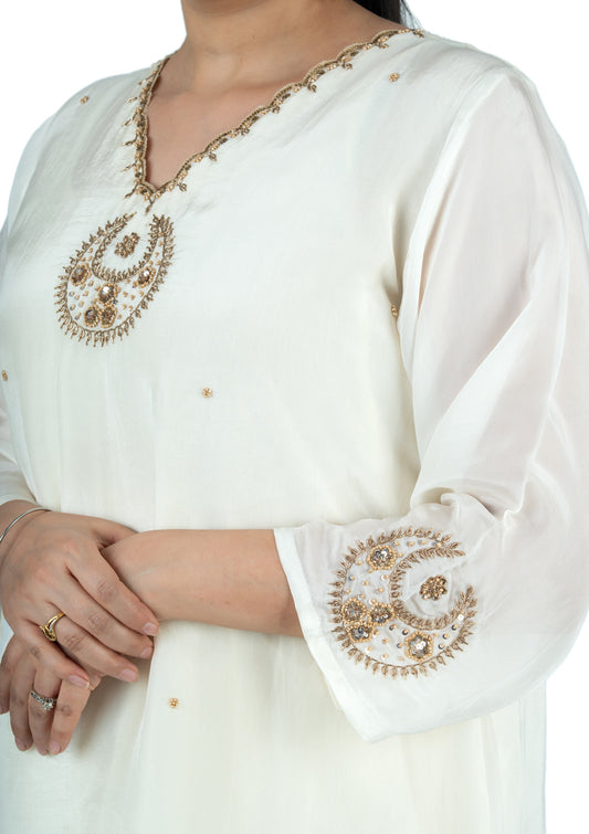 Silk Organza 3-Piece Suit Set