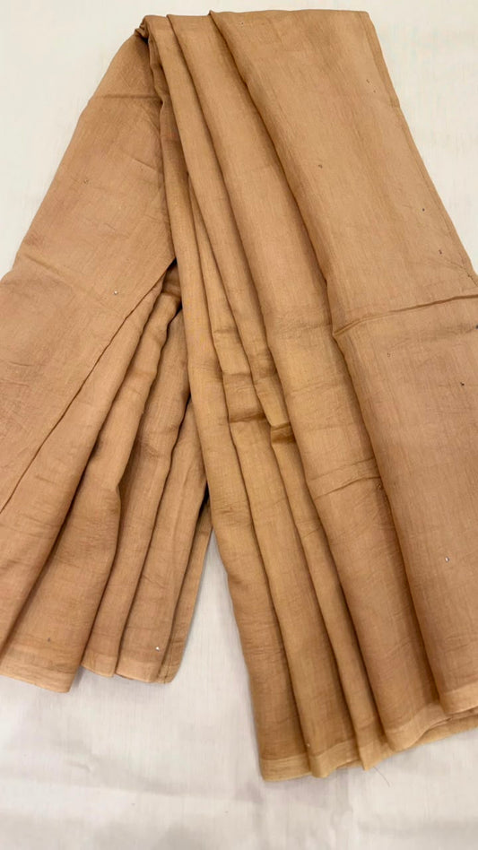 Pure Chanderi Dupatta with Mukaish Work
