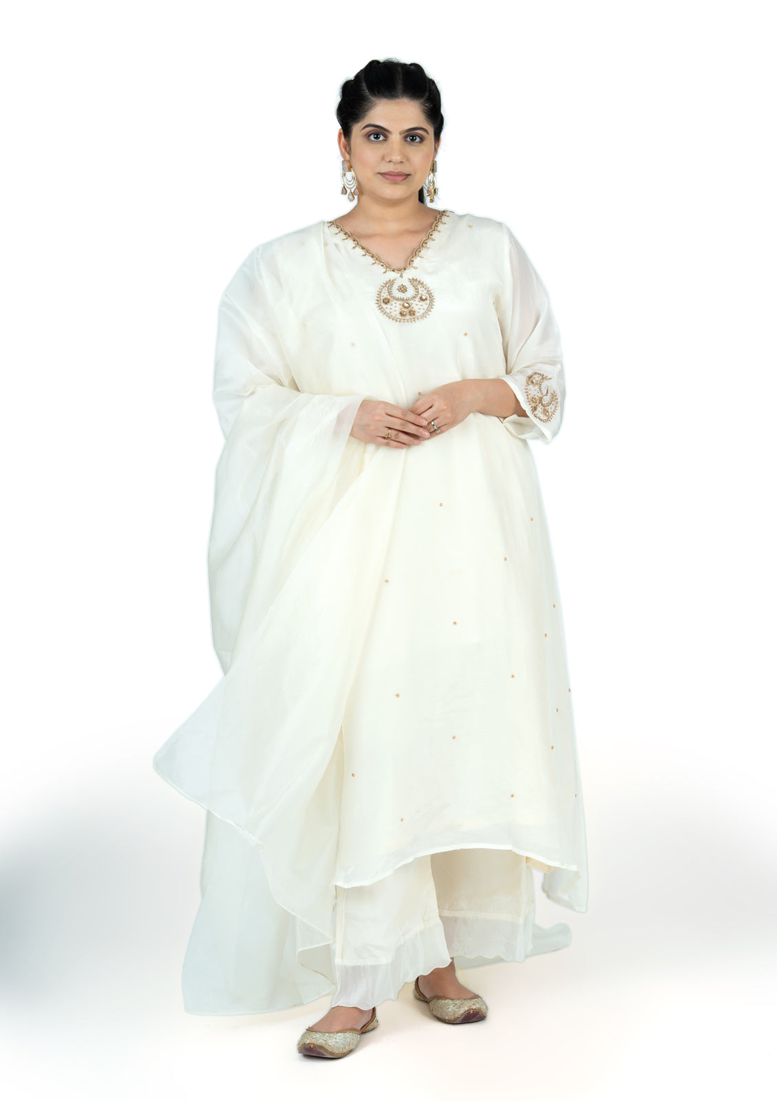 Silk Organza 3-Piece Suit Set