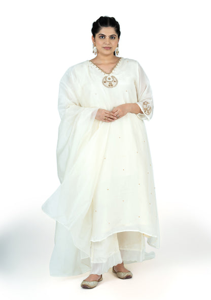 Silk Organza 3-Piece Suit Set