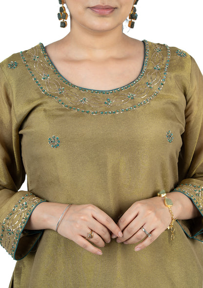 Festive Vintage Gold Tissue 3-Piece Set